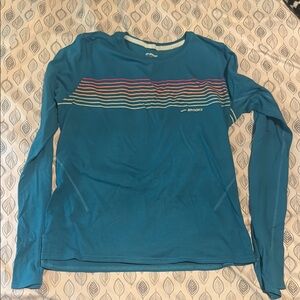 Brooks Women's Teal Long Sleeve Tee